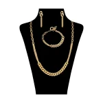 نیم ست طلا 18 عیار زنانه مایا ماهک مدل MS0555 طرح کارتیه