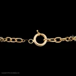 نیم ست طلا 18 عیار زنانه مایا ماهک مدل MS0555 طرح کارتیه